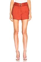 Veronica Beard Makayla Shorts In Orange