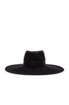 Maison Michel Fara Wide Brim Hat In Black