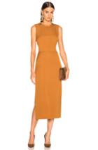 A.l.c. Francesca Dress In Brown,yellow