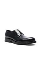 Raf Simons Leather Classic Shoes In Black