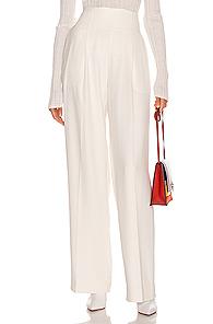 Proenza Schouler High Waisted Pant In White