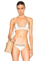 She Made Me Mihira Bralette Bikini Top In Neutrals