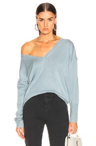 Nili Lotan Kylan Sweater In Blue