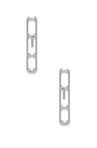 Alexander Wang Ceo Earrings In Metallic