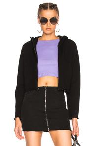 Cotton Citizen Manhattan Zip Hoodie In Black