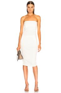Rick Owens Bustier Dress In White