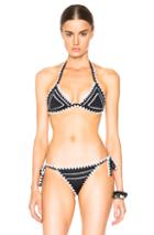 Same Swim Catch Bikini Top In Black