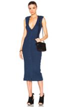 Ag Adriano Goldschmied Pi Dress In Blue