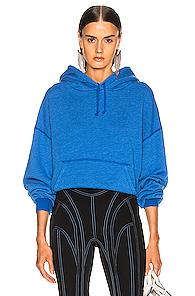 John Elliott Vintage Fleece Hoodie In Blue