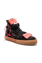 Off-white Off Court Suede Sneakers In Black