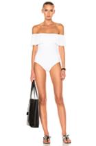 Karla Colletto Josephine Swimsuit In White