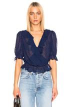 Icons Cha Cha Blouse In Blue