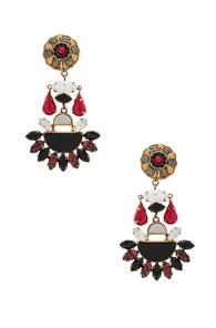 Etro Tribal Earrings In Metallics