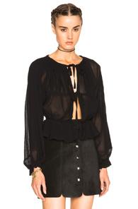 Etro Josephine Blouse In Black