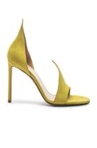 Francesco Russo Flame Heels In Yellow