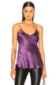 Nili Lotan Isabella Cami Top In Purple