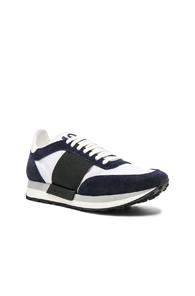 Moncler Horace Sneakers In Blue,white