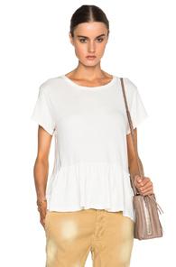 The Great Ruffle Tee In White