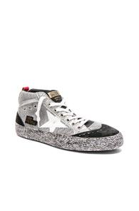 Golden Goose Mid Star Sneakers In Gray