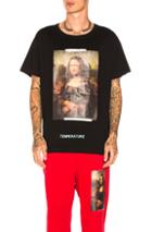 Off-white Monalisa Tee In Black