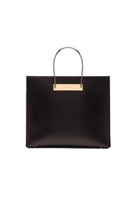 Balenciaga Medium Cable Shopper Aj In Black