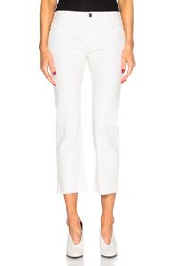 Nili Lotan Boyfriend Pants In White