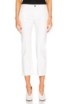 Nili Lotan Boyfriend Pants In White