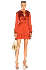Ulla Johnson Callista Dress In Red