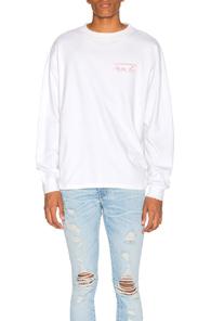 Martine Rose Classic Long Sleeve Tee In White