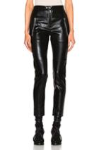 Isabel Marant Arnold Stretch Leather Pants In Black