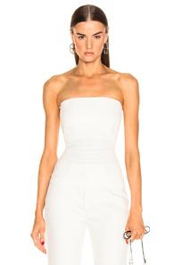 Rick Owens Bustier Top In White