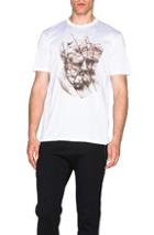 Neil Barrett Block Sliced Hercules Tee In White