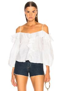 Alexis Tiana Top In White