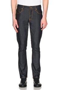 Nudie Jeans Grim Tim In Blue