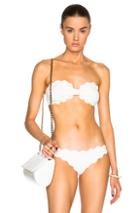 Marysia Swim Antibes Bikini Top In White