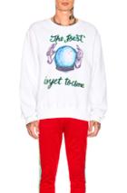 Amiri Crystal Ball Crewneck In White