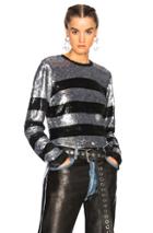 Beau Souci Marin Top In Black,metallics