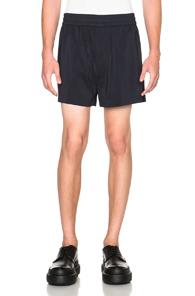 Acne Studios Phillip Tech Shorts In Blue
