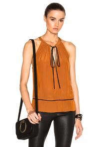 Calvin Rucker Last Night Top In Orange