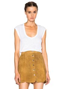 Isabel Marant Etoile Kenton Tee In White
