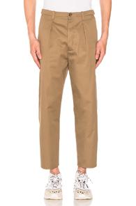 Valentino Front Detail Pants In Neutrals