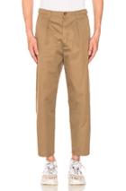 Valentino Front Detail Pants In Neutrals