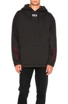 Off-white Cut Off Hoodie In Black