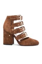 Laurence Dacade Suede Maja Heels In Brown