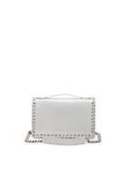 Calvin Klein 205w39nyc Whipstitch Shoulder Bag In White