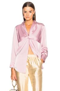 Nanushka Tai Top In Pink