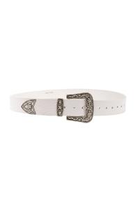 Magda Butrym Large Texas Belt In White