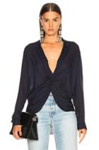 L'agence Mariposa Blouse In Blue