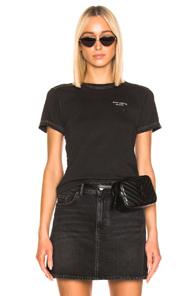 Acne Studios Wanda T Shirt In Black
