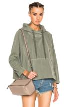 Nsf Anwar Hoodie Jacket In Green